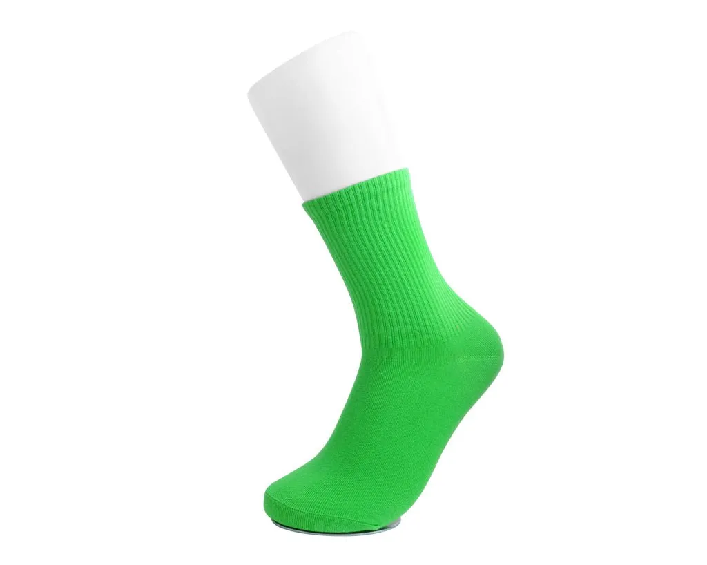 5 Pack Multi Color Crew Sock