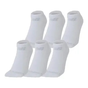 6 Pack Performance Cotton Flat Knit No Show Socks