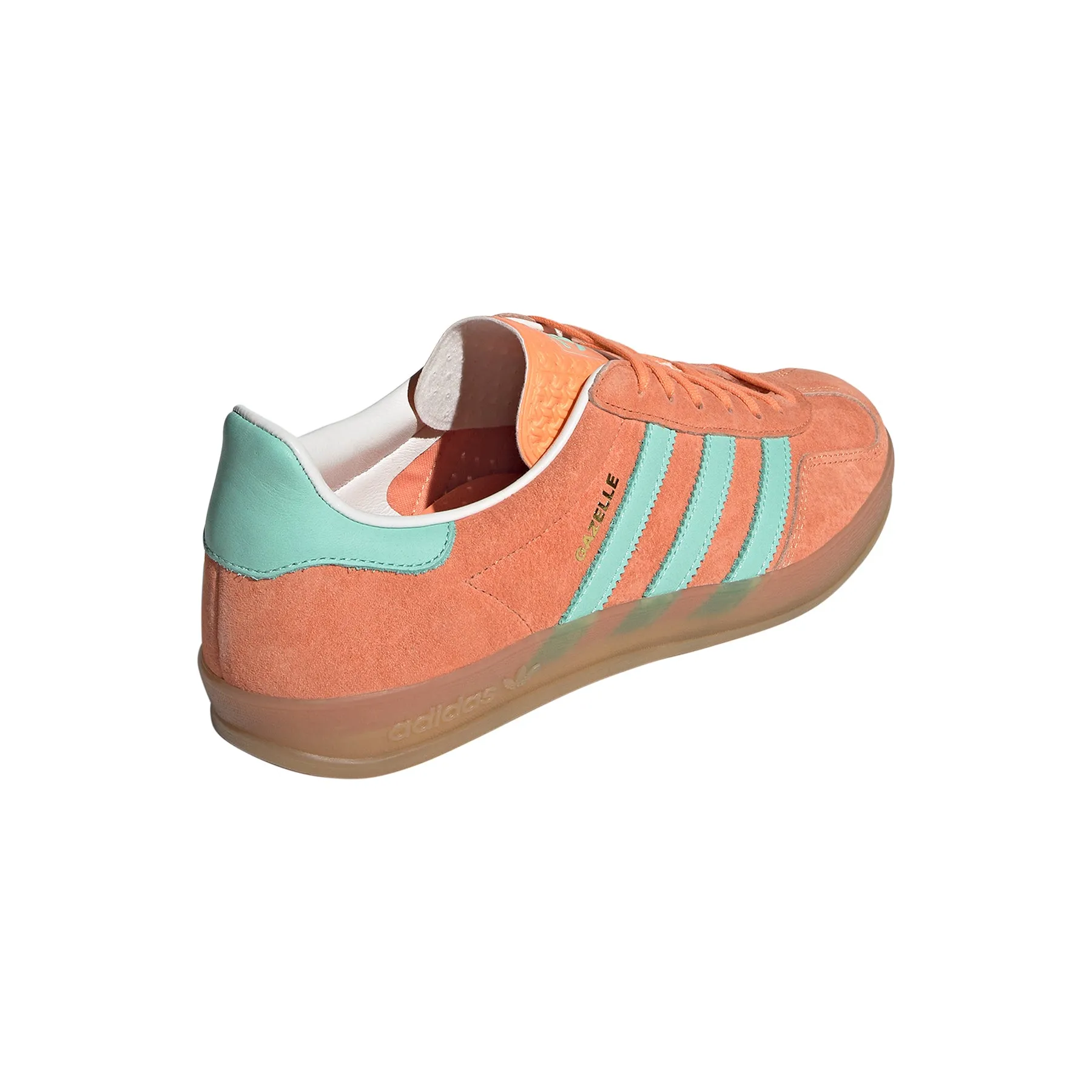 ADIDAS GAZELLE INDOOR EASY ORANGE/CLEAR MINT/GUM