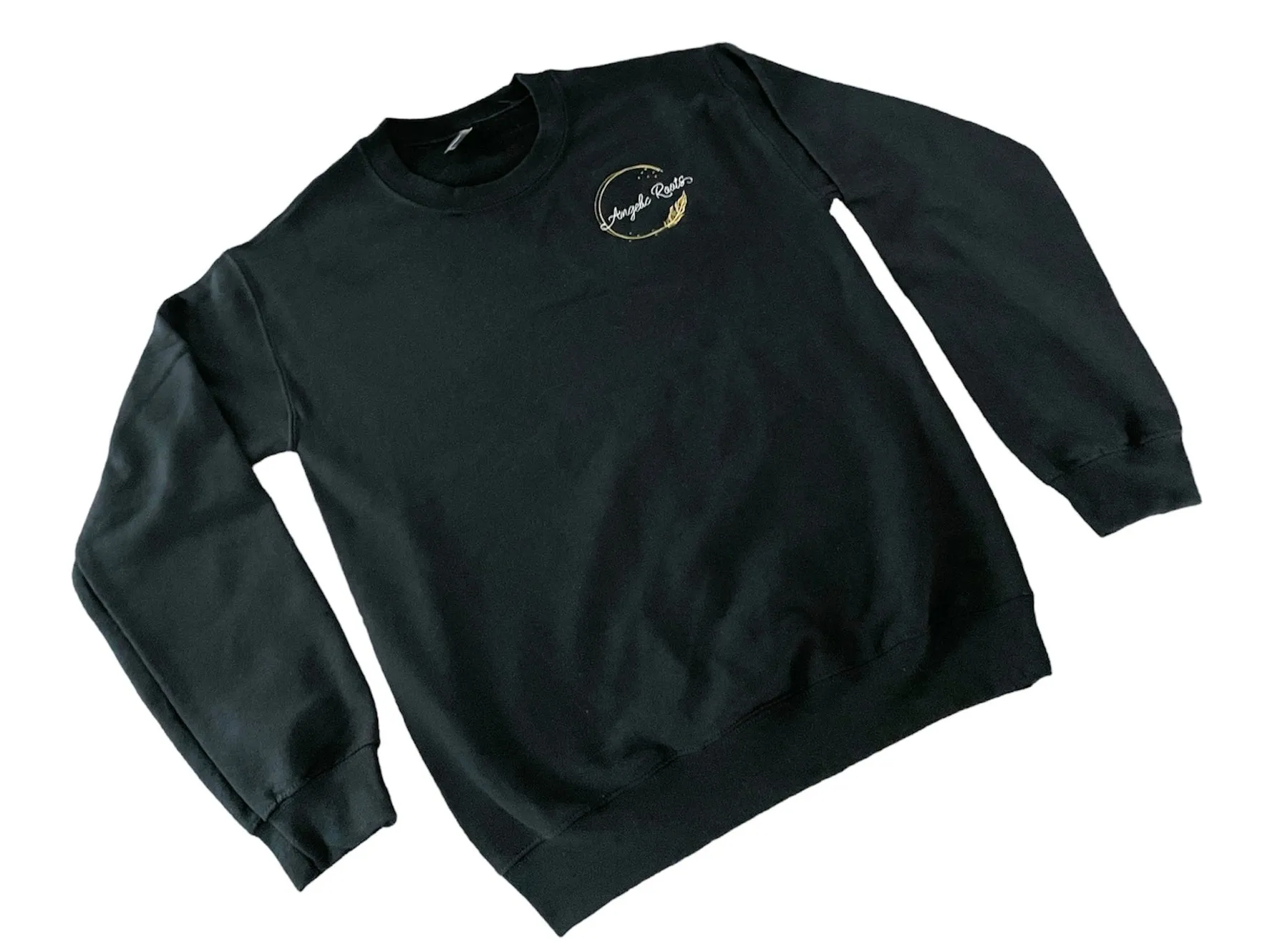 Angelic Roots Crewneck Sweatshirt || Black or Gray