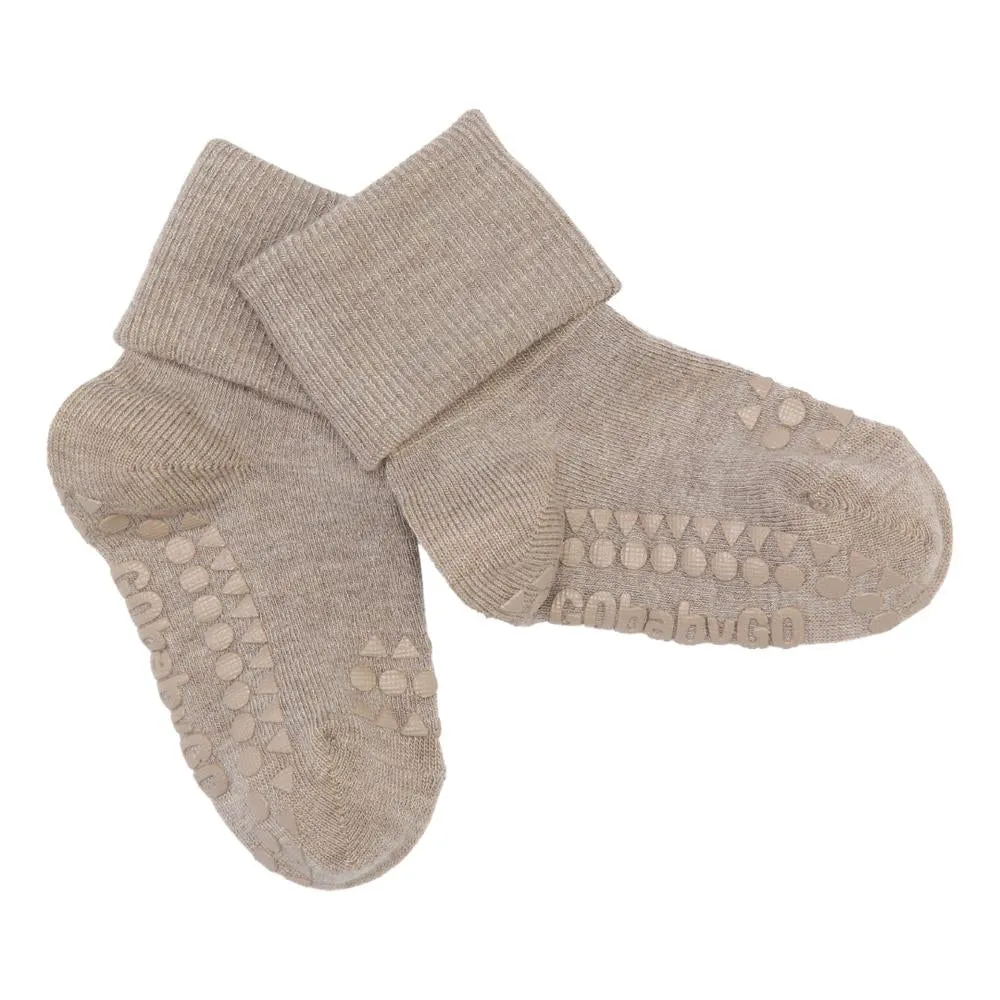 Anti-slip BAMBOO socks - Sand