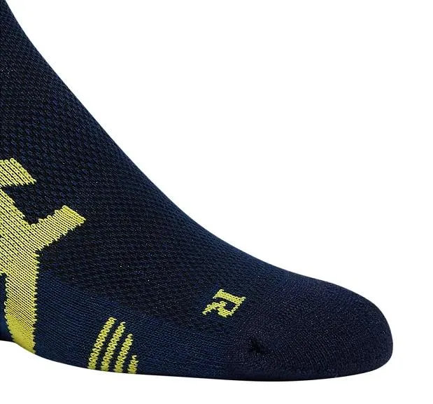 Asics 2 pairs of shock-absorbing running socks 2ppk Cushioning Sock 3013A238 003 blue-yellow