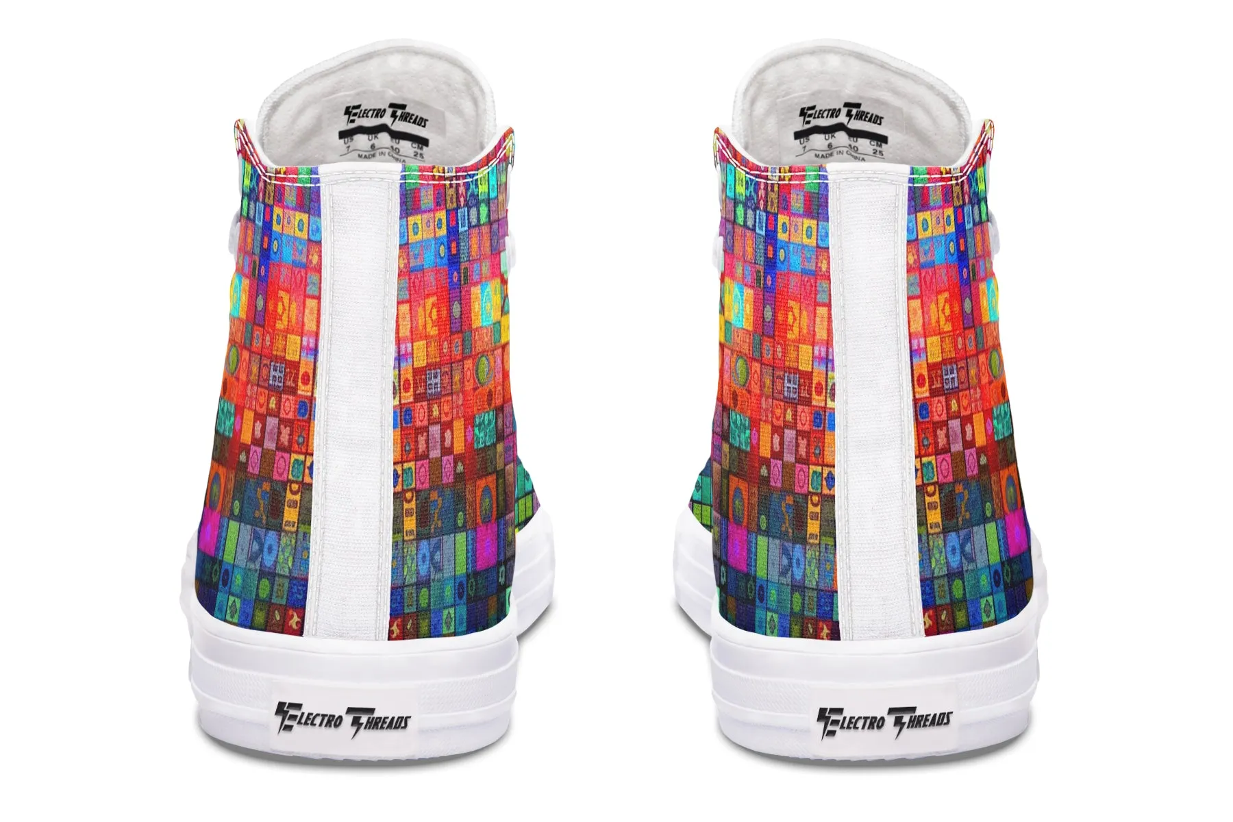 Blotter Fuzz High Top Shoes