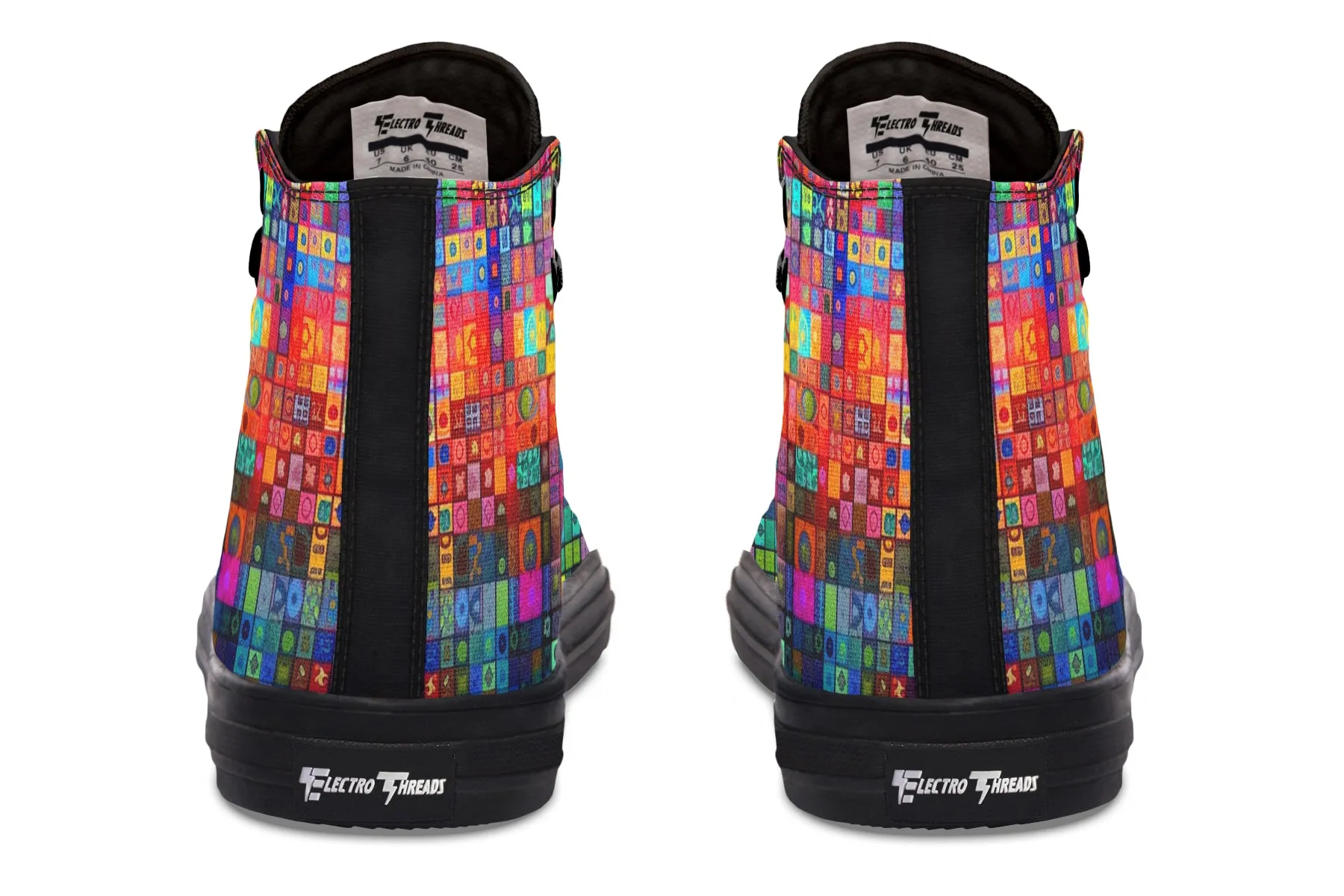 Blotter Fuzz High Top Shoes