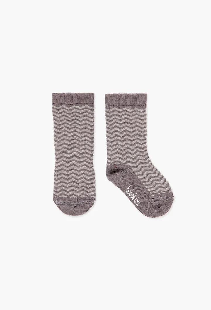 Boboli 3pk Socks - Winter Greys