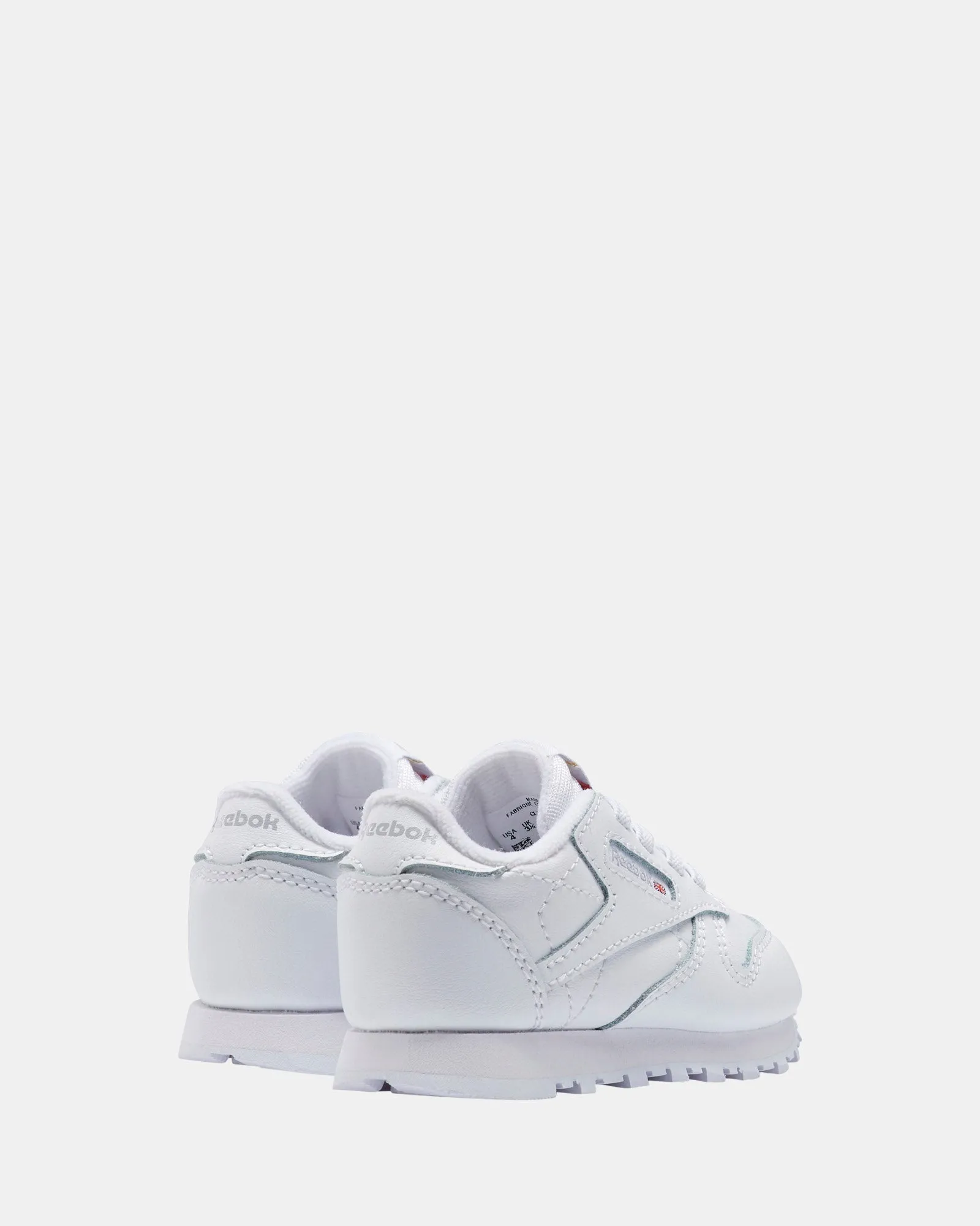 Classic Leather Shoes - Toddler White/White/White