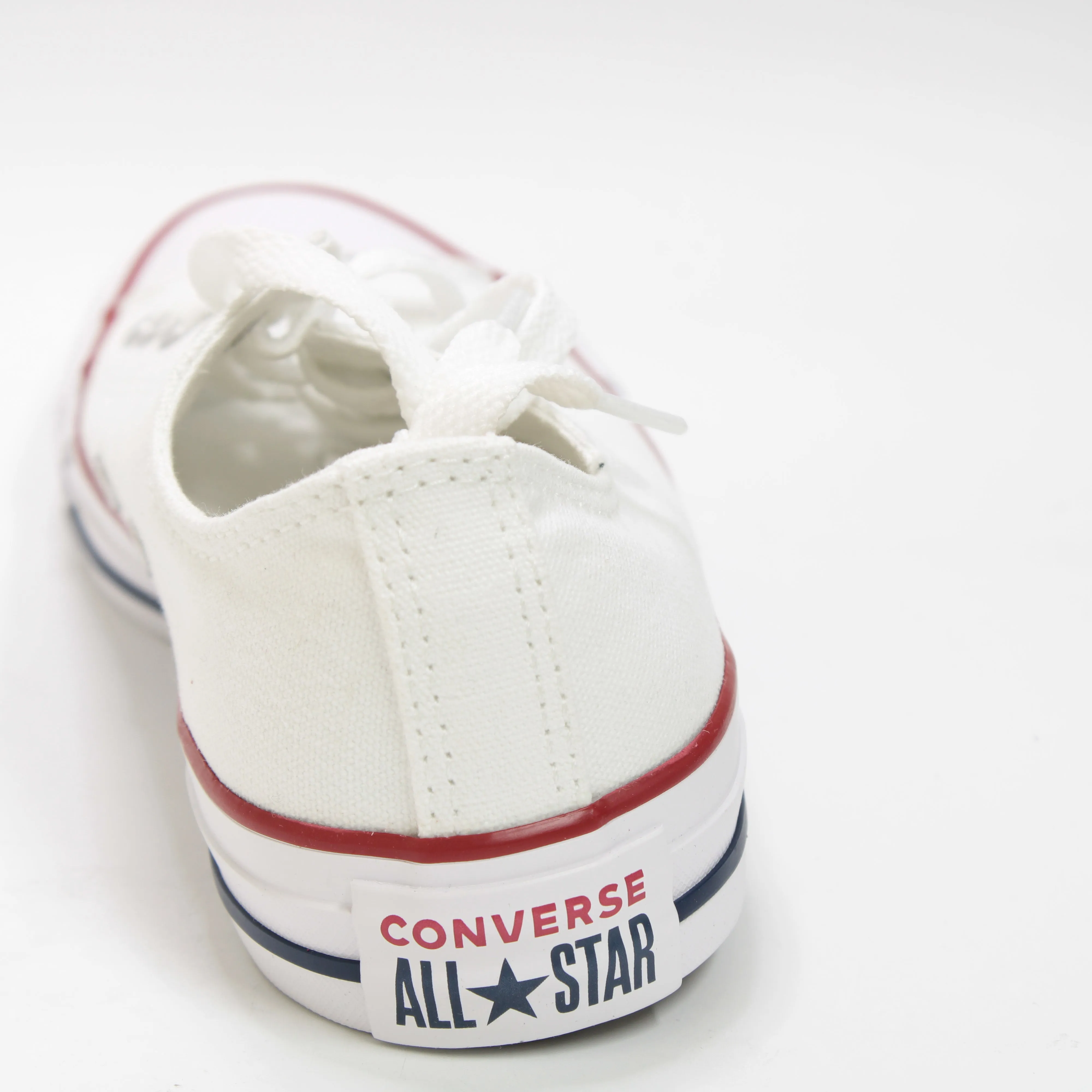 Converse All Star Low White Canvas Uk Size 4