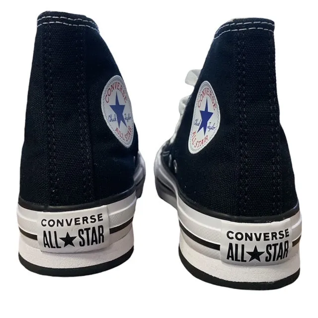 Converse Chuck Taylor All Star Lift Platform boys' sneakers shoe 372859C black-white