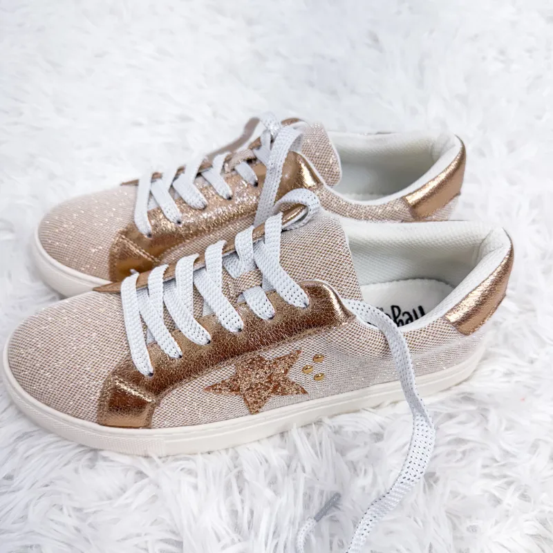 Corky's Rose Gold Shimmer Supernova Sneaker