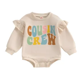 COUSIN CREW Ruffle Onesie