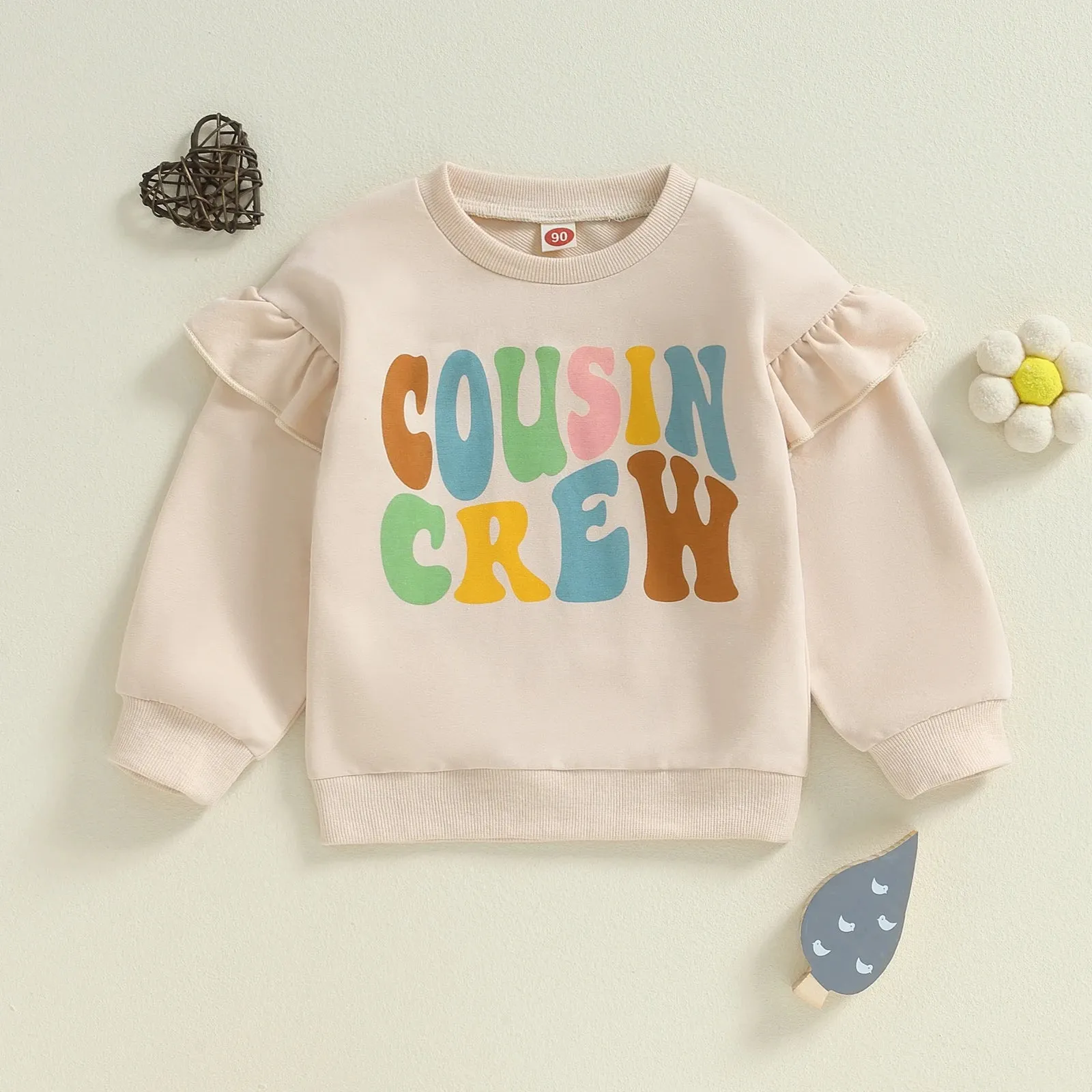 COUSIN CREW Ruffle Onesie