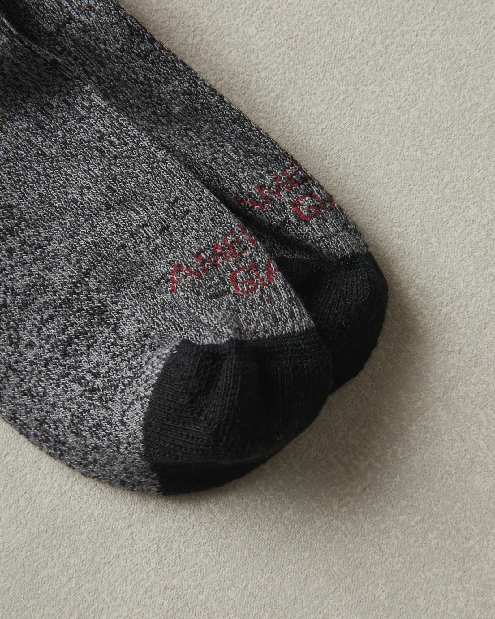 Crew Socks - Marl Charcoal