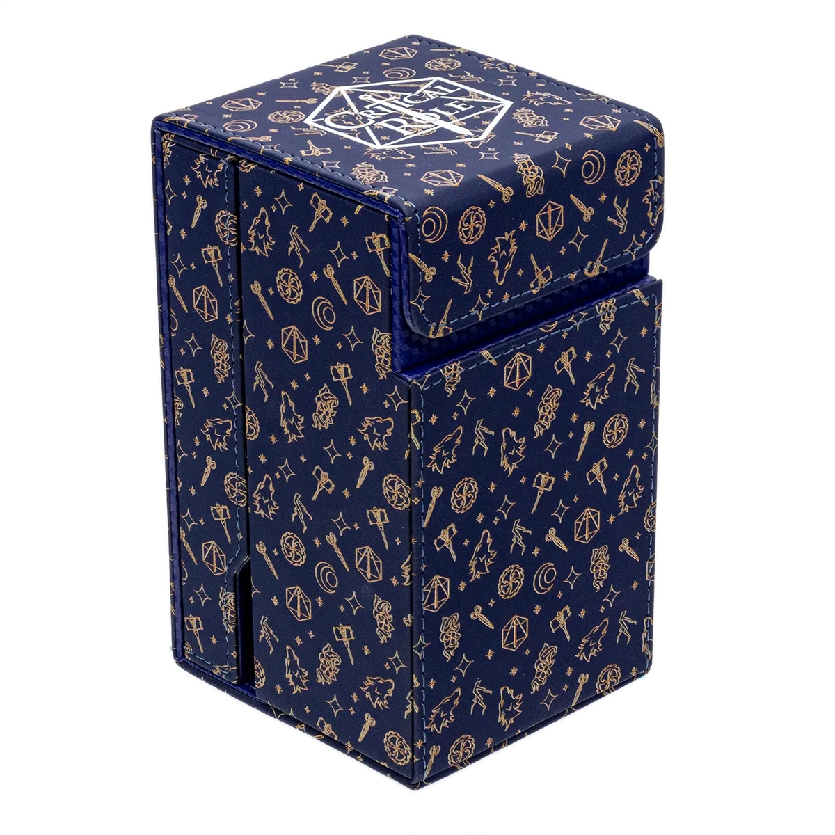 Critical Role Bells Hells Pattern Printed Leatherette Dice Tower