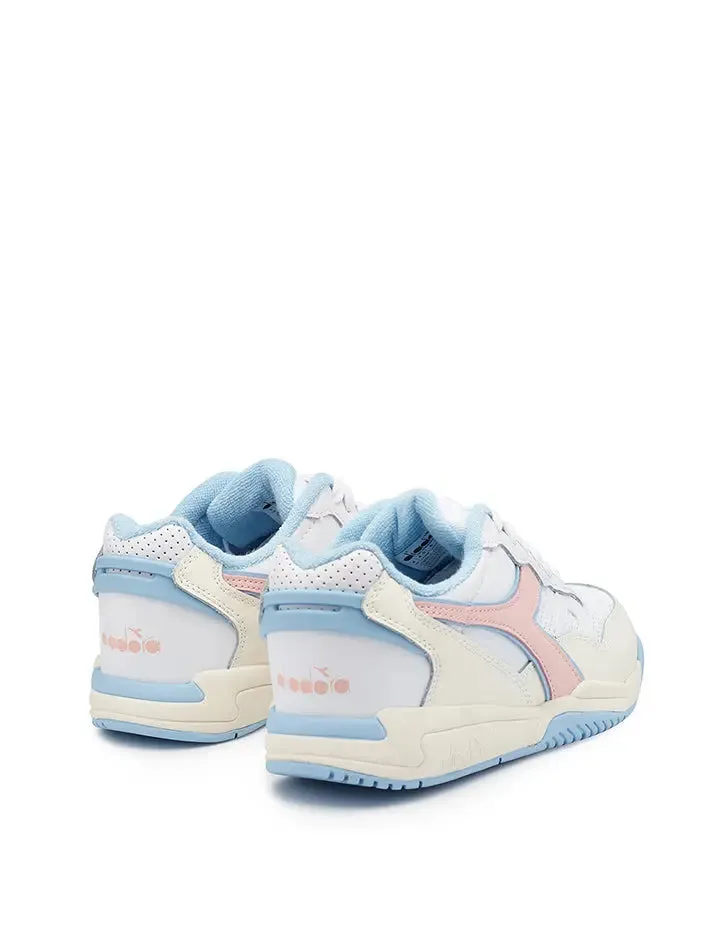 Diadora Womens Winner Trainer White / Peach Whip