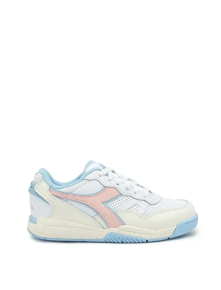 Diadora Womens Winner Trainer White / Peach Whip