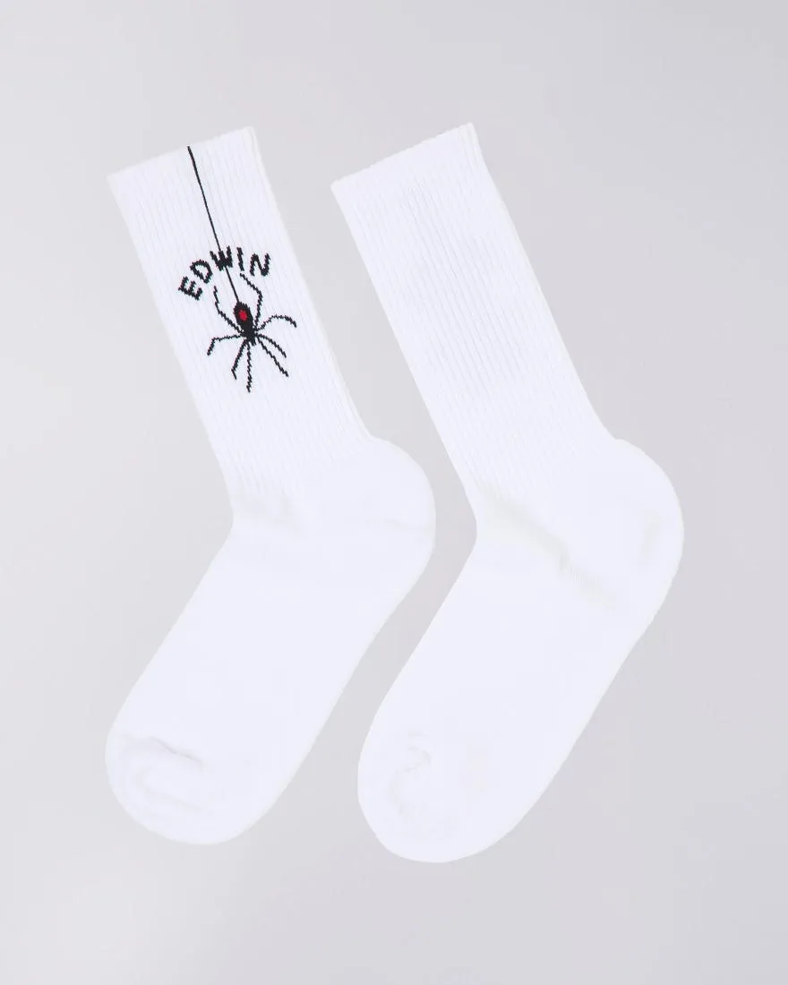 Edwin SPIDER SOCKS White