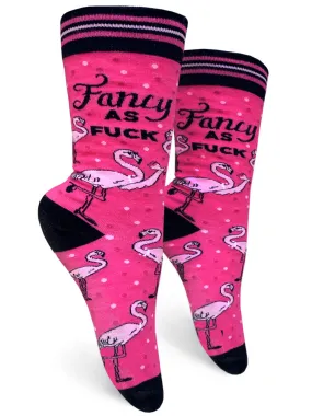 Fancy As Fuck Womens Crew Socks