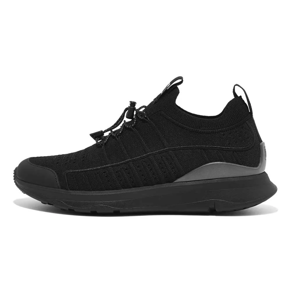 Fit Flop Vitamin FFX Knit Sport Sneakers | Black   White