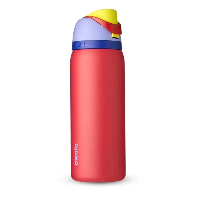 FreeSip 32oz Stainless Steel Water Bottle in Poolside Punch