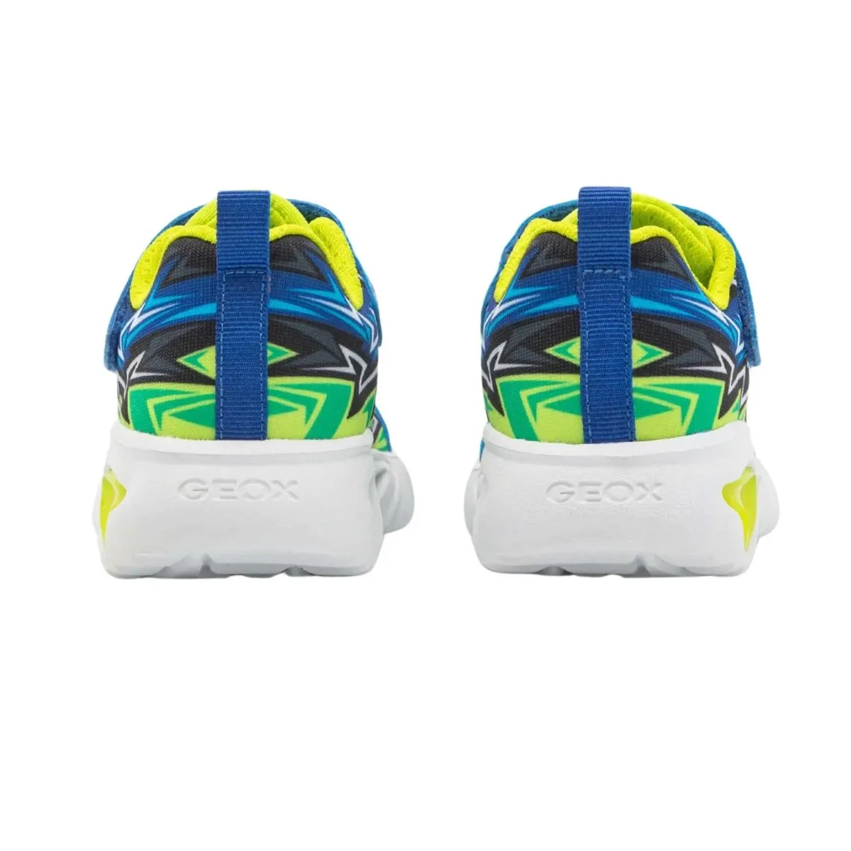 Geox Boy's Assister Royal/Lime (Sizes 28-34)