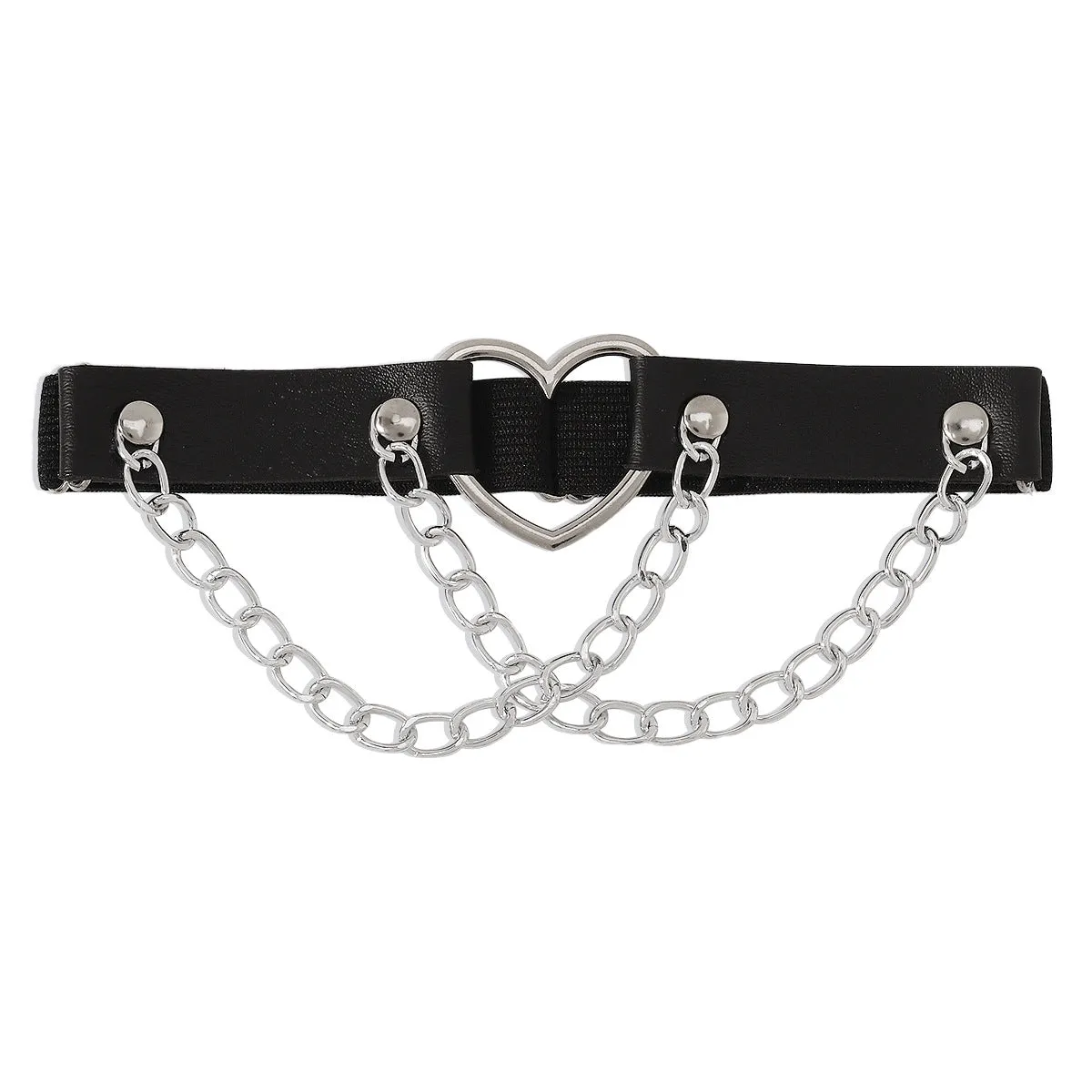 Heart Chained Garter