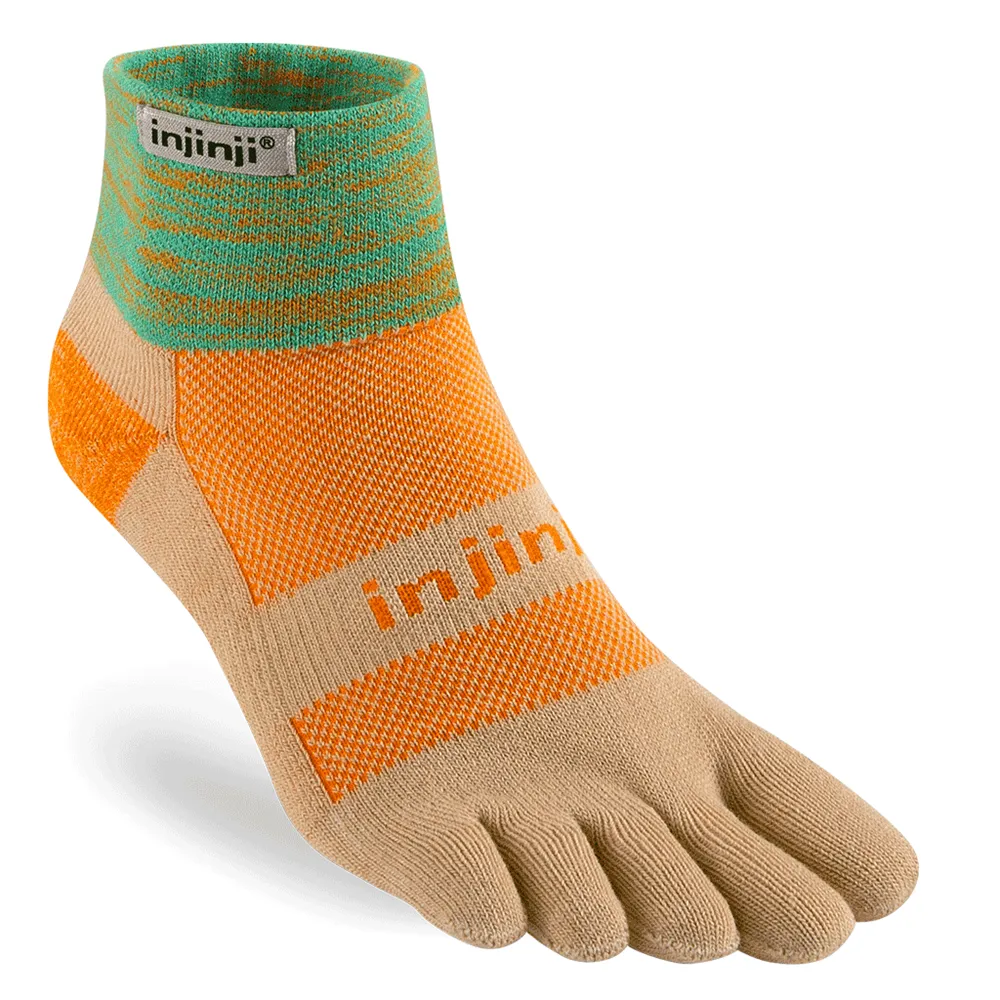 Injinji Trail 2.0 MW Mini-Crew Toesocks (Unisex)