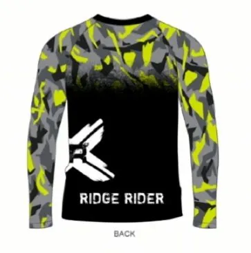 Kids/Youth Ledi Black/Yellow Camo Jersey