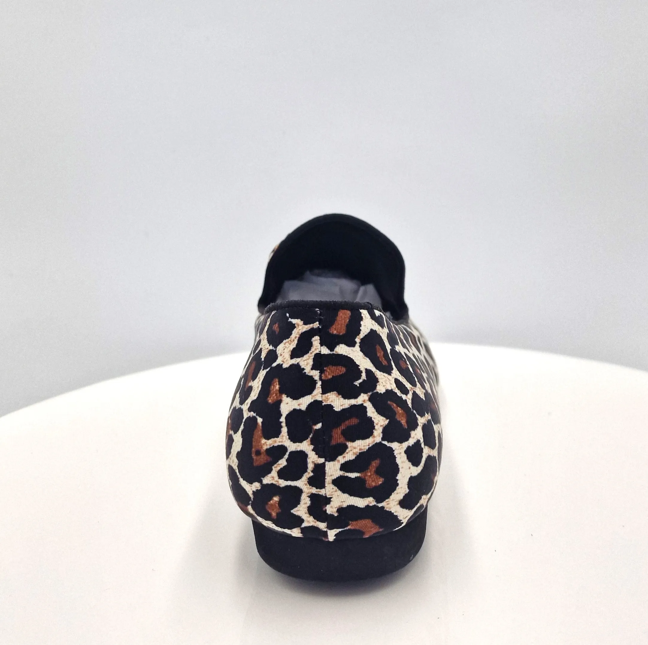 Lidmag Mocassin White Leopard