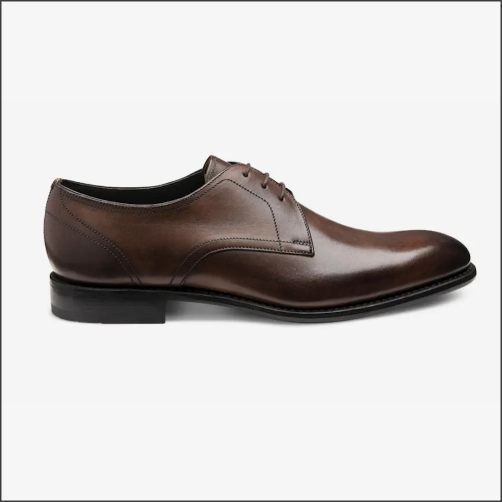 Loake Atherton Dark Brown Shoe Size 9.5*