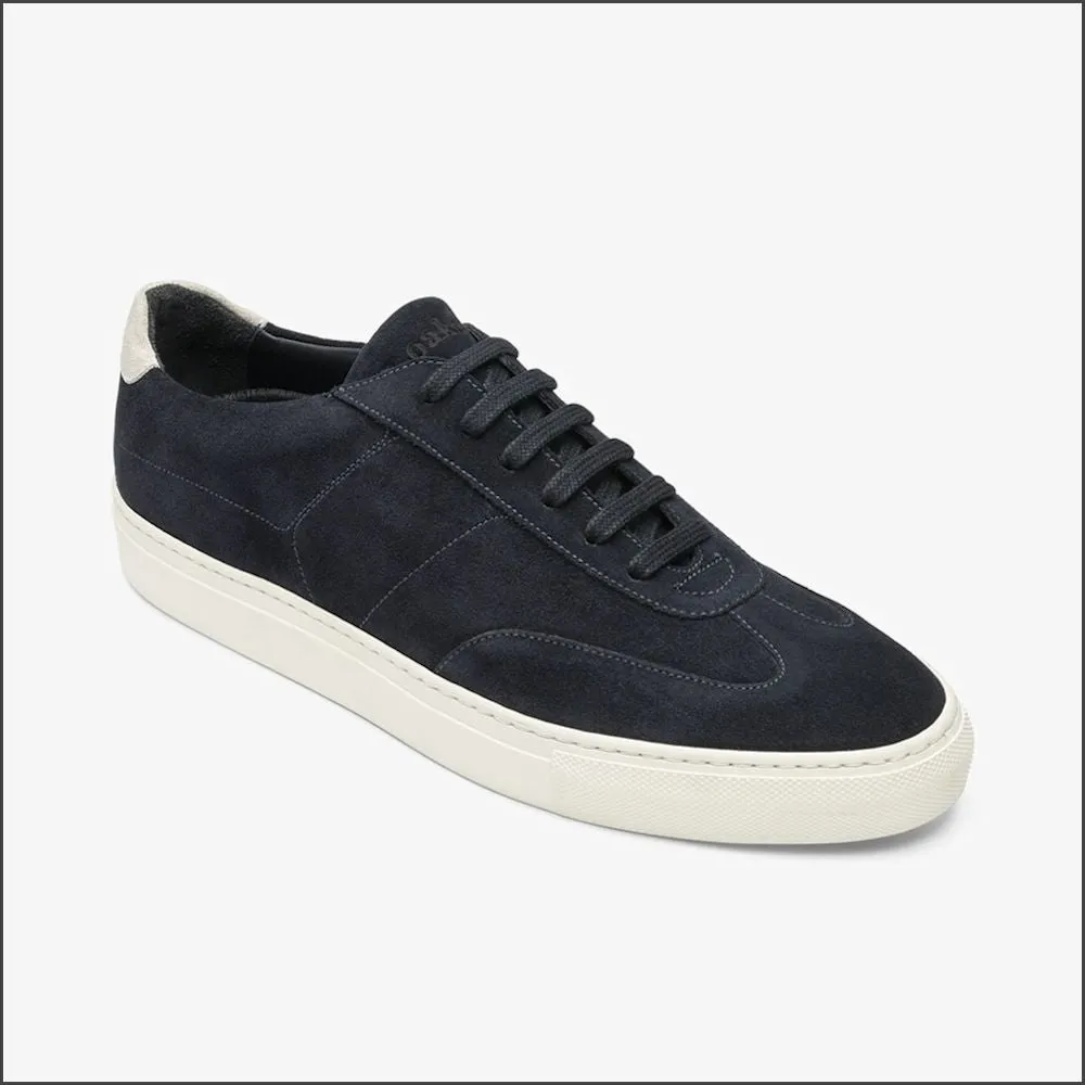 Loake Owens Navy Suede Sneaker Size 42 Only*