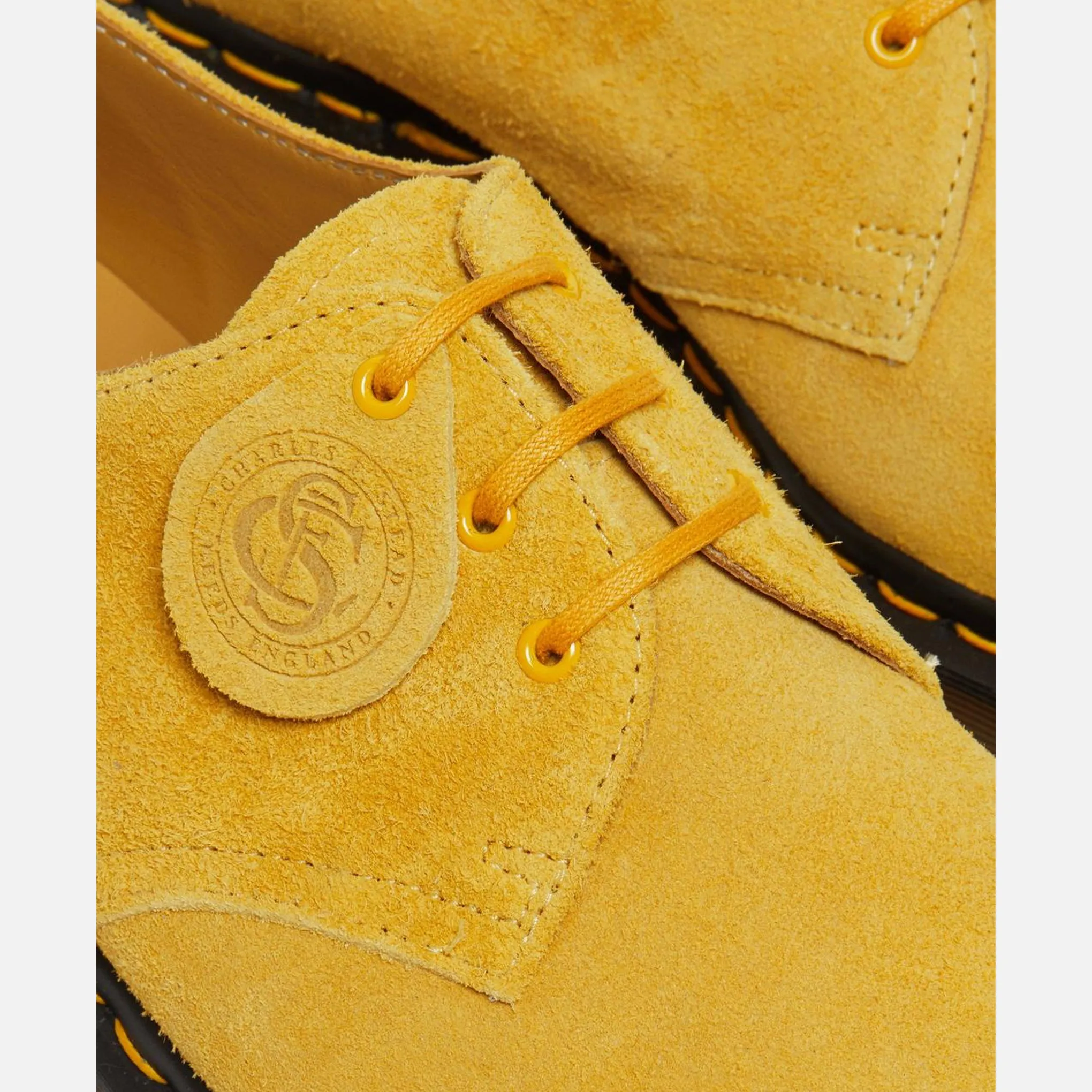 Made in England Desert Oasis 1461 - Sun Yellow Suede