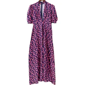 Maxi print dress