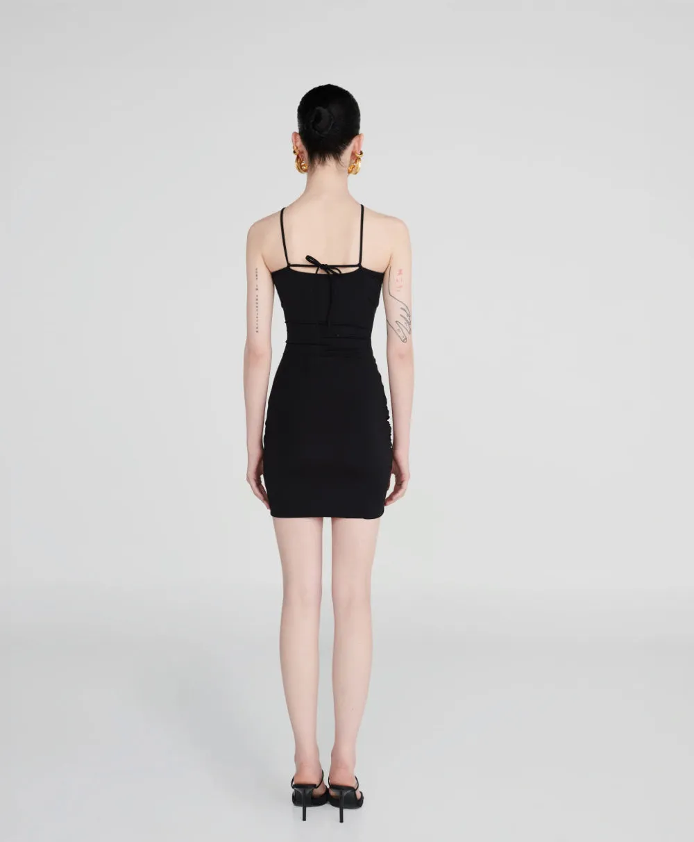 Maygel Coronel - Coari Mini Dress - Black