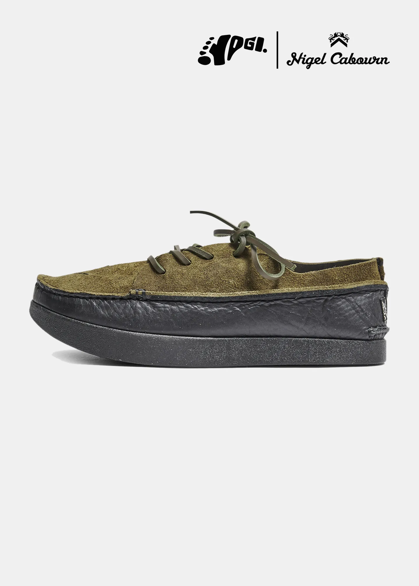 Men's Nigel Cabourn Finn II Black/Khaki