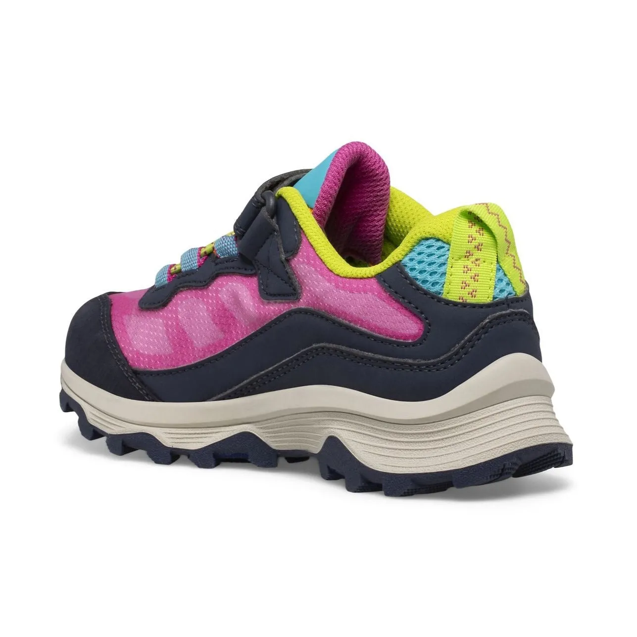 Merrell Navy Multi Moab Speed Waterproof Children's Shoe