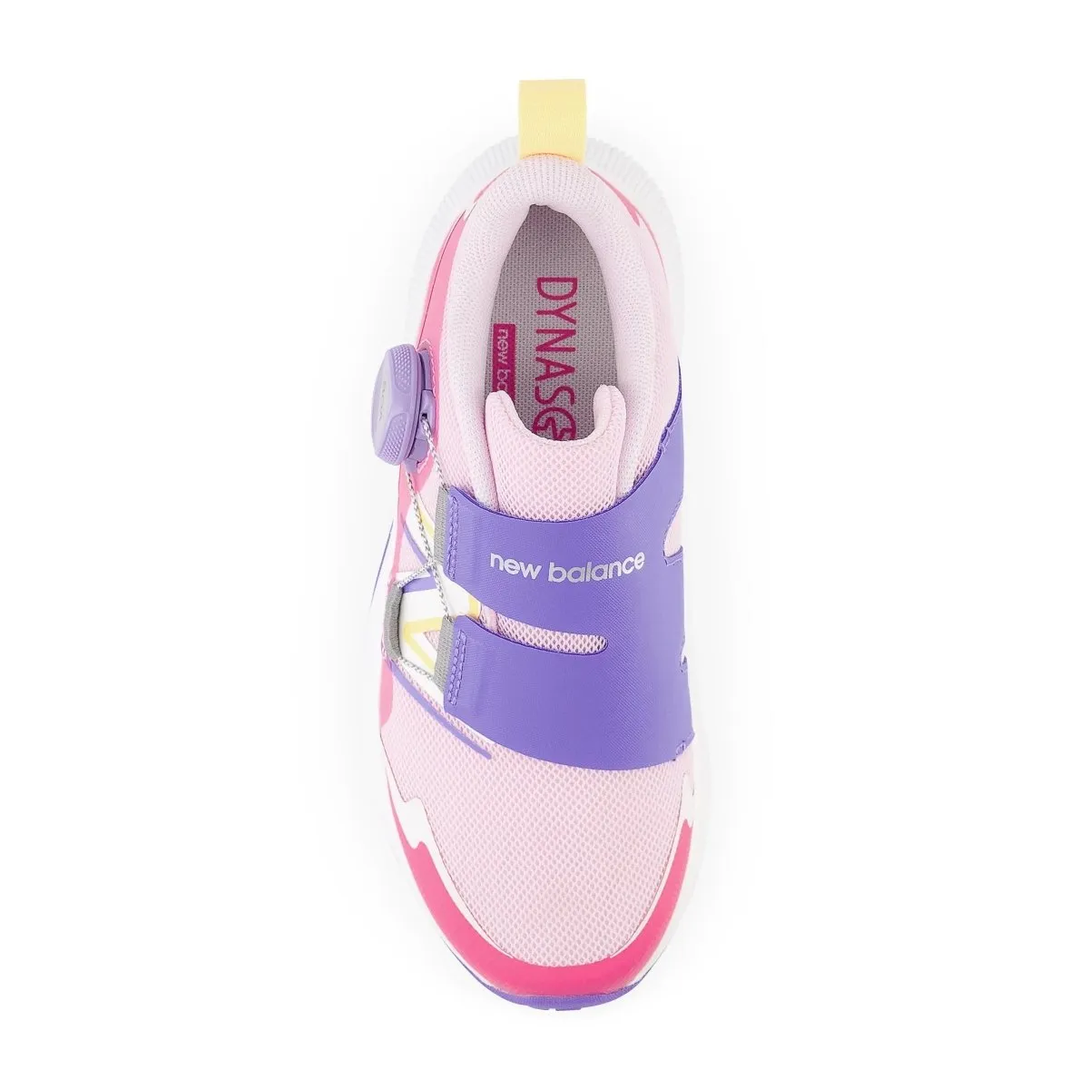 New Balance Girl's PS (Preschool) DynaSoft Reveal v4 BOA Light Raspberry/Hi-Pink/Electric Indigo