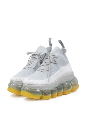 New "Jewelry" High Shoes / Yellow Gray