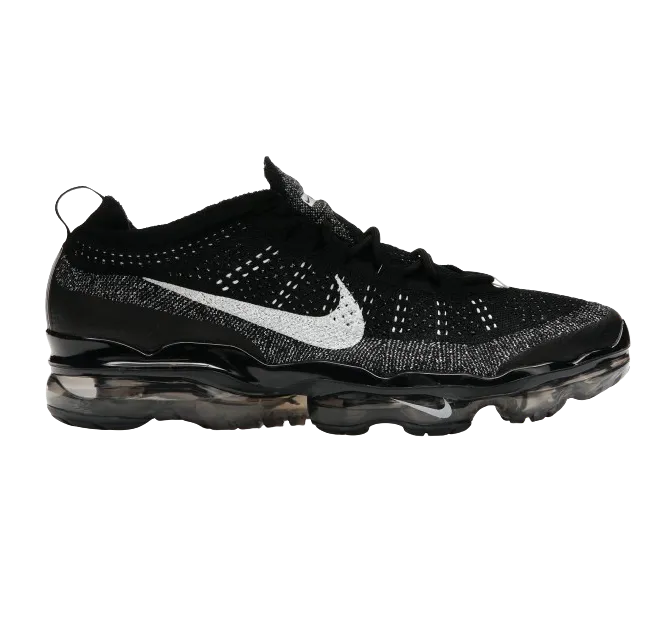 Nike Men's VaporMax 2023 Flyknit Shoes - Black / White / Grey