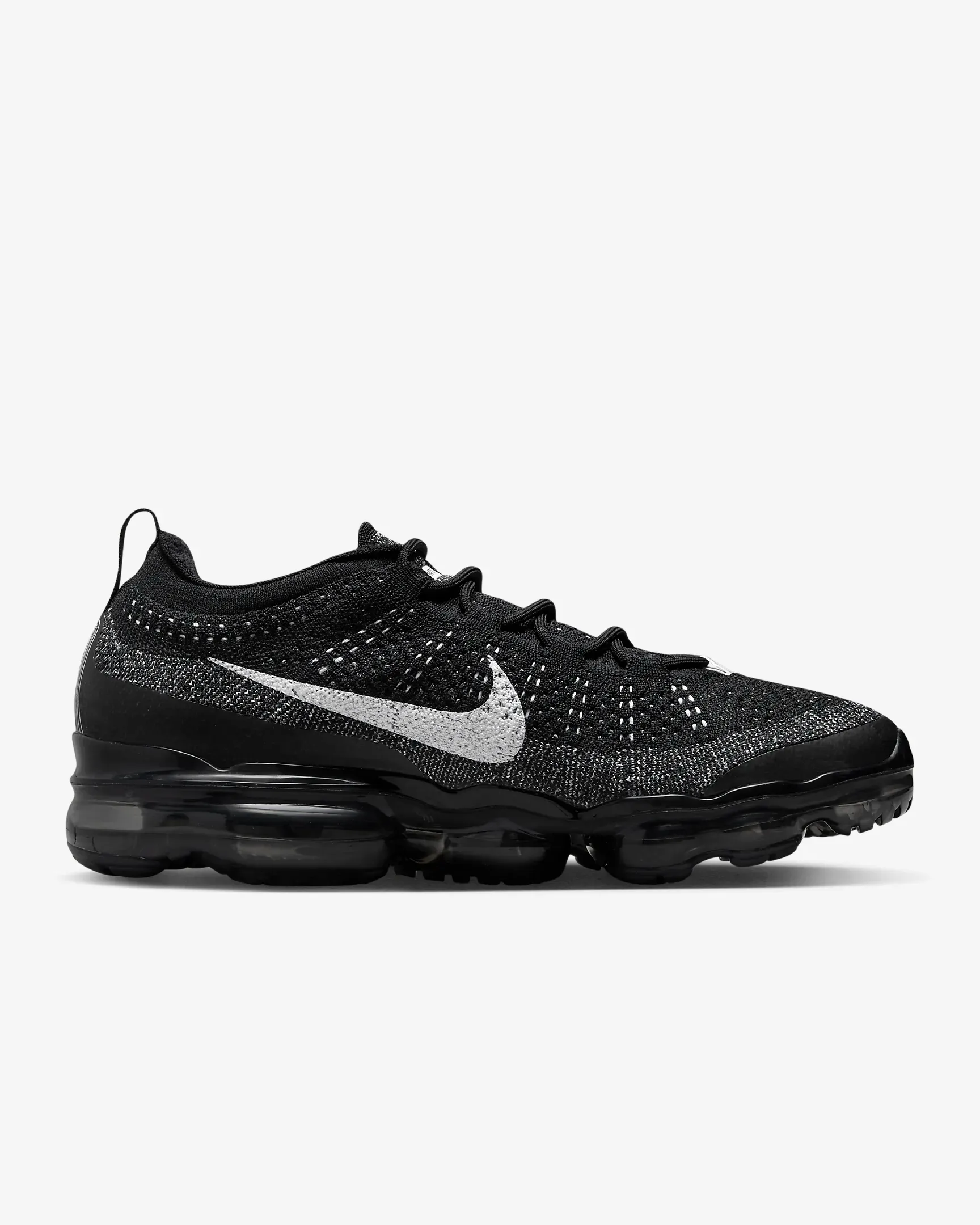 Nike Men's VaporMax 2023 Flyknit Shoes - Black / White / Grey