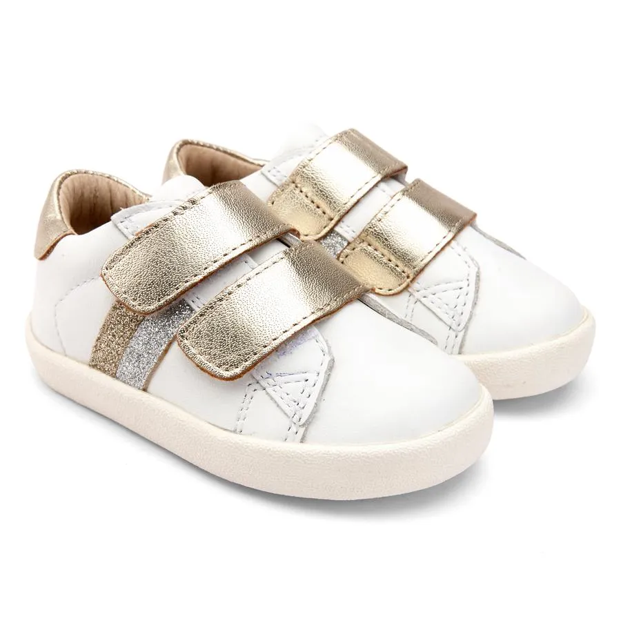 Old Soles Sport Glam snow gold velcro sneakers