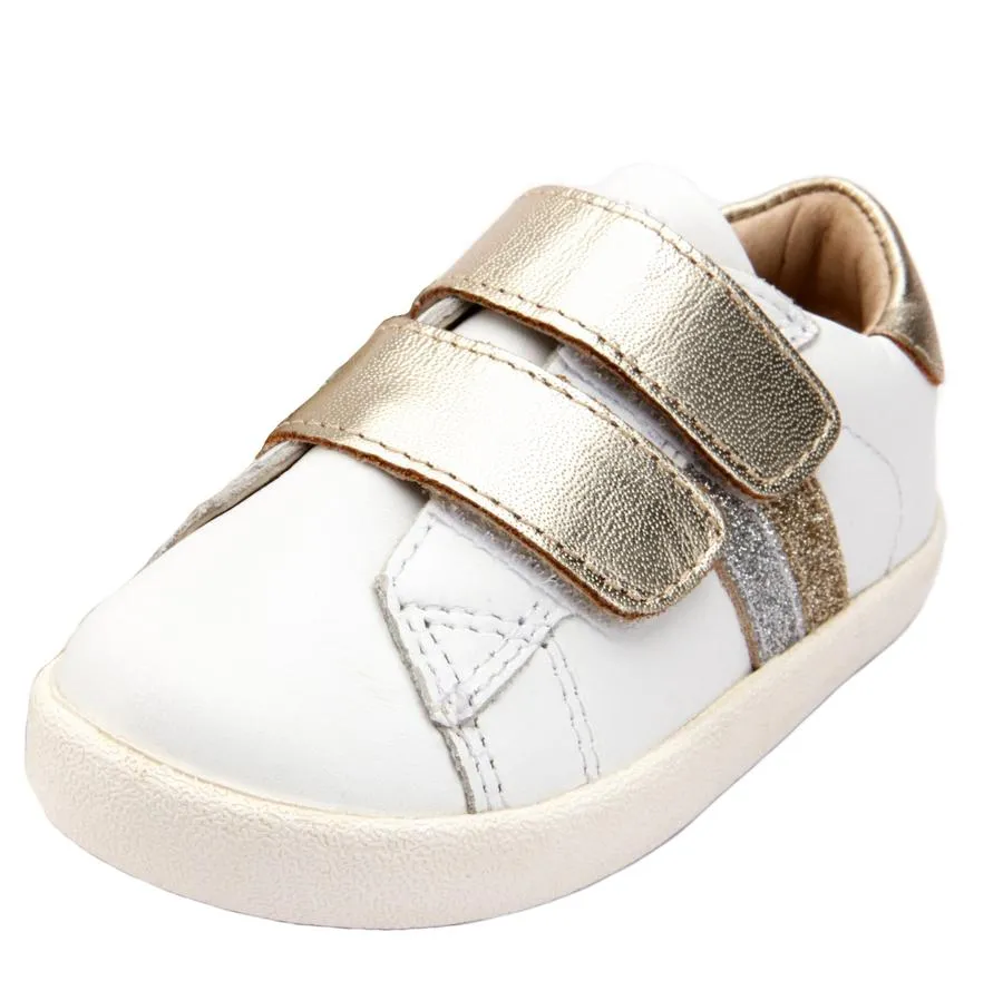 Old Soles Sport Glam snow gold velcro sneakers