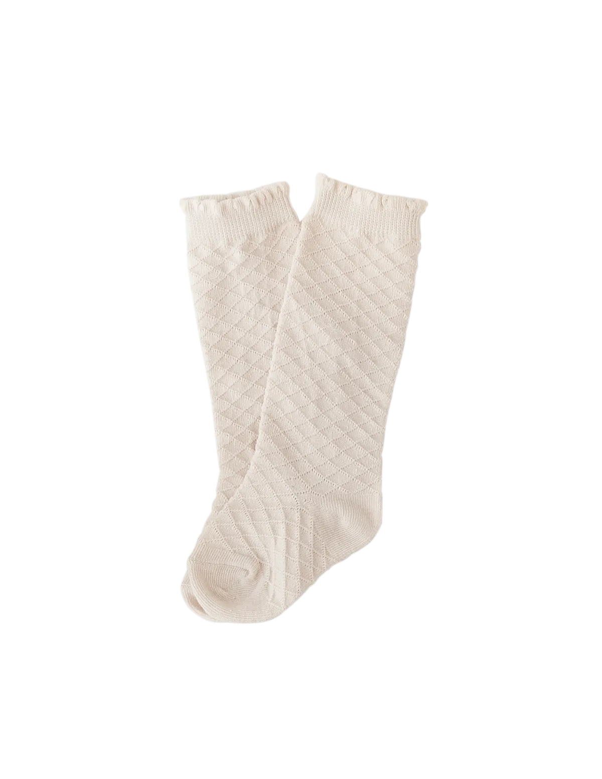 Picnic Knee-High Socks - Macaroon