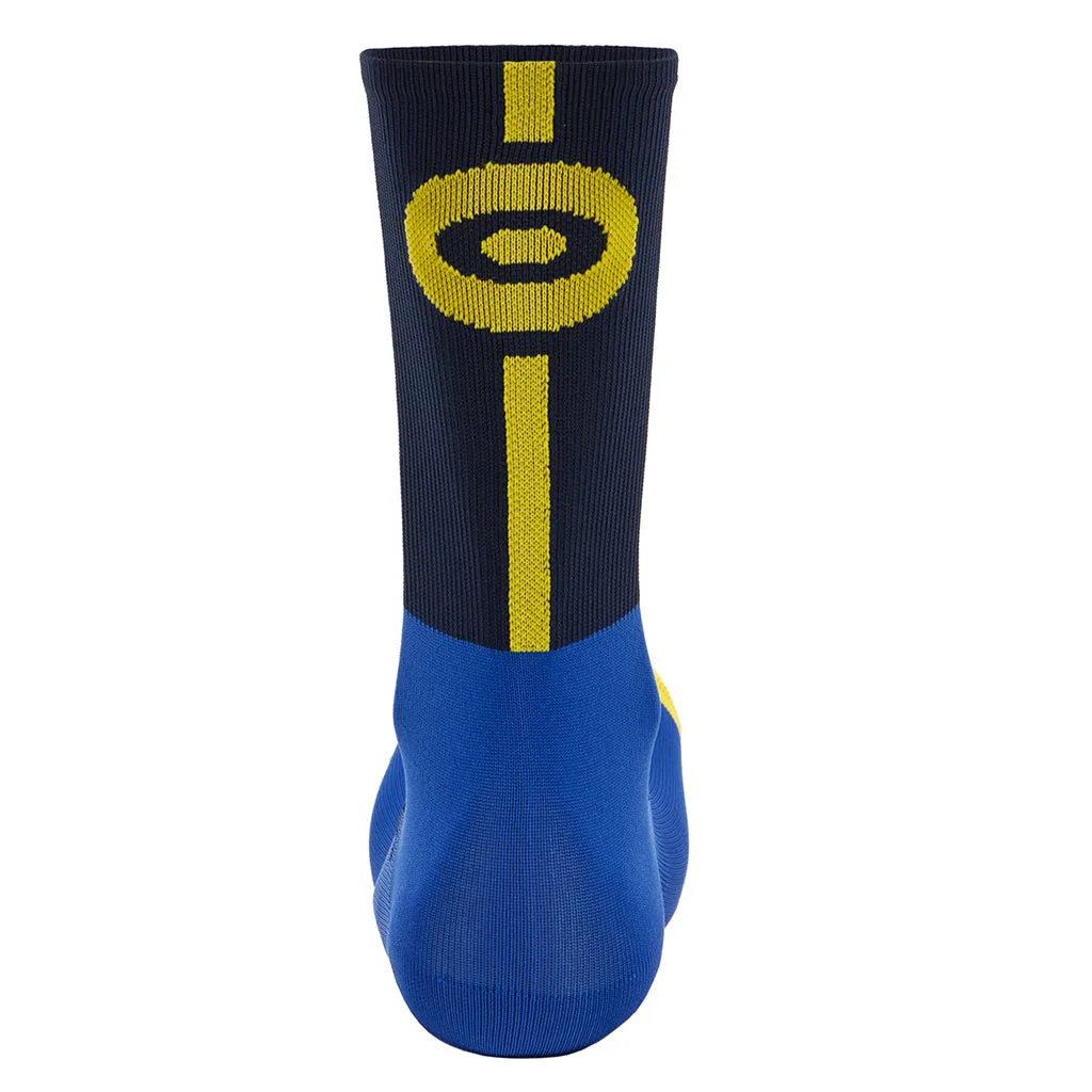 Santini La Vuelta Asturias Socks - Navy Blue