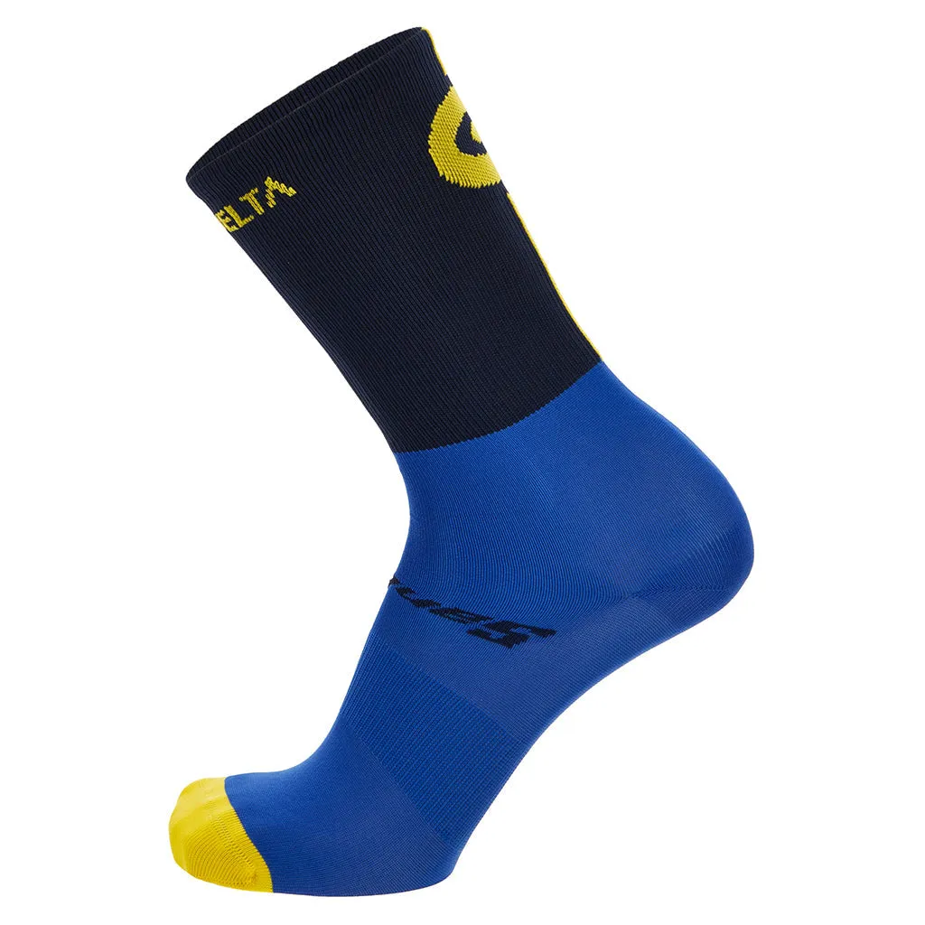 Santini La Vuelta Asturias Socks - Navy Blue