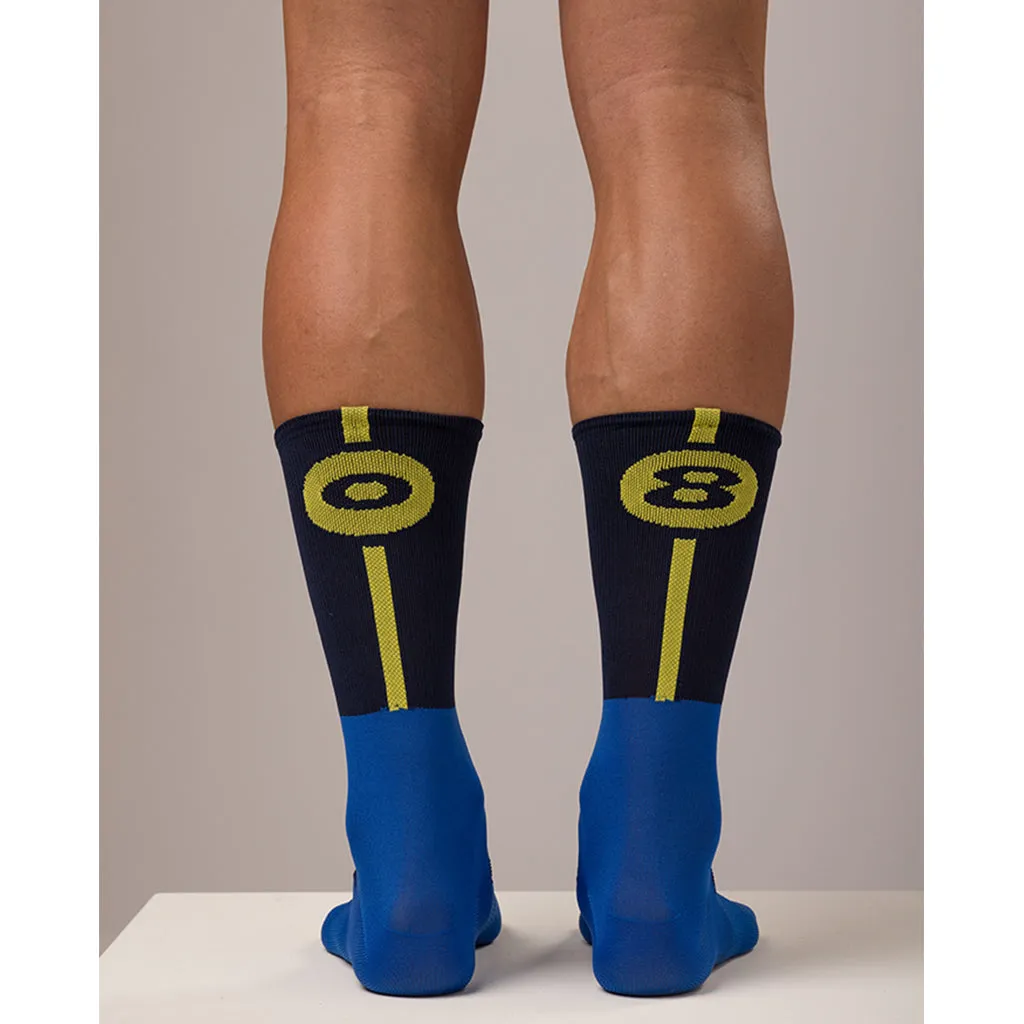 Santini La Vuelta Asturias Socks - Navy Blue