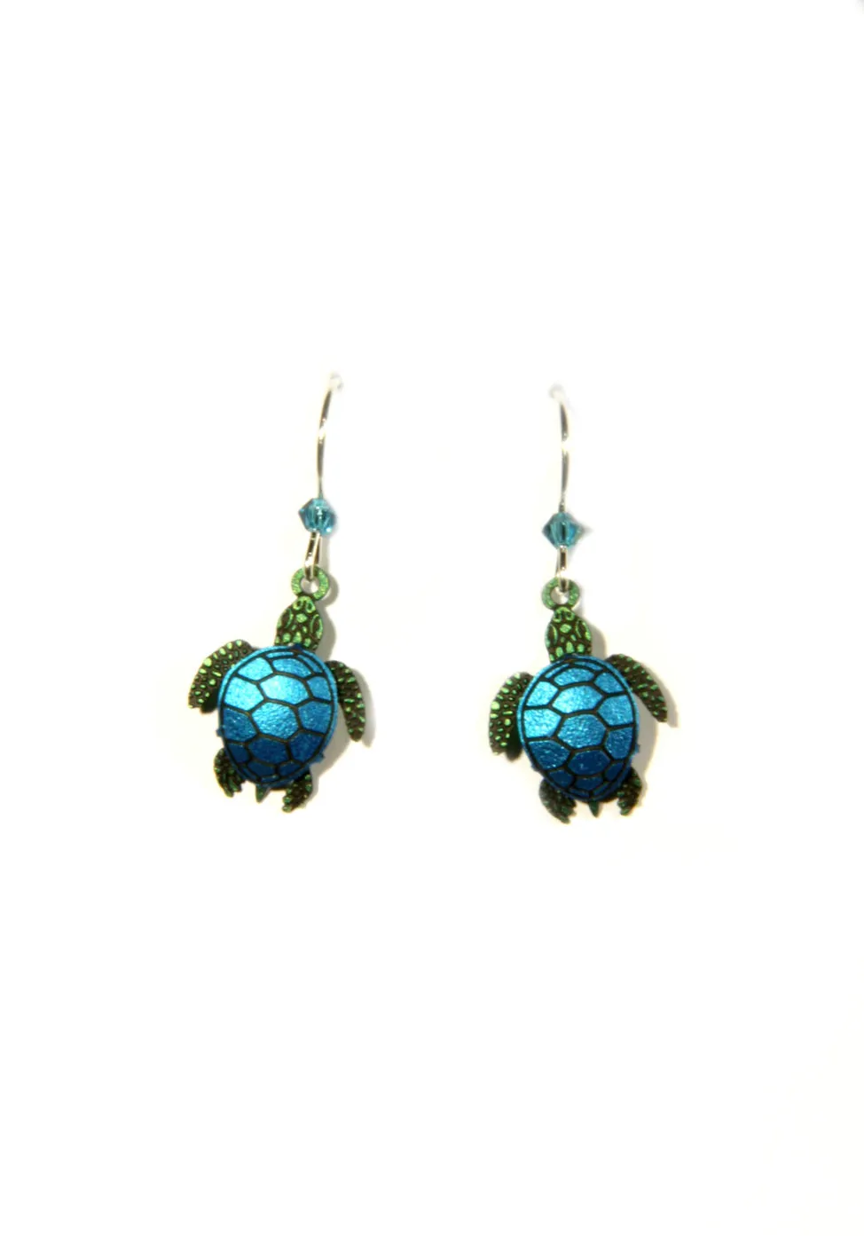 Sea Turtle Earrings by Sienna Sky