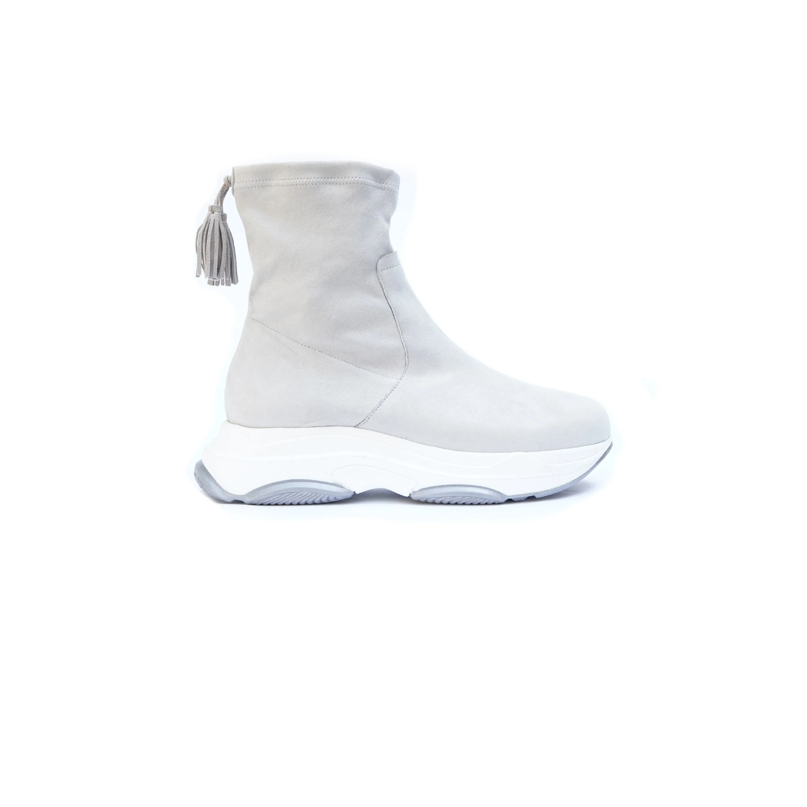 Sock High-top Sneakers Chalk White