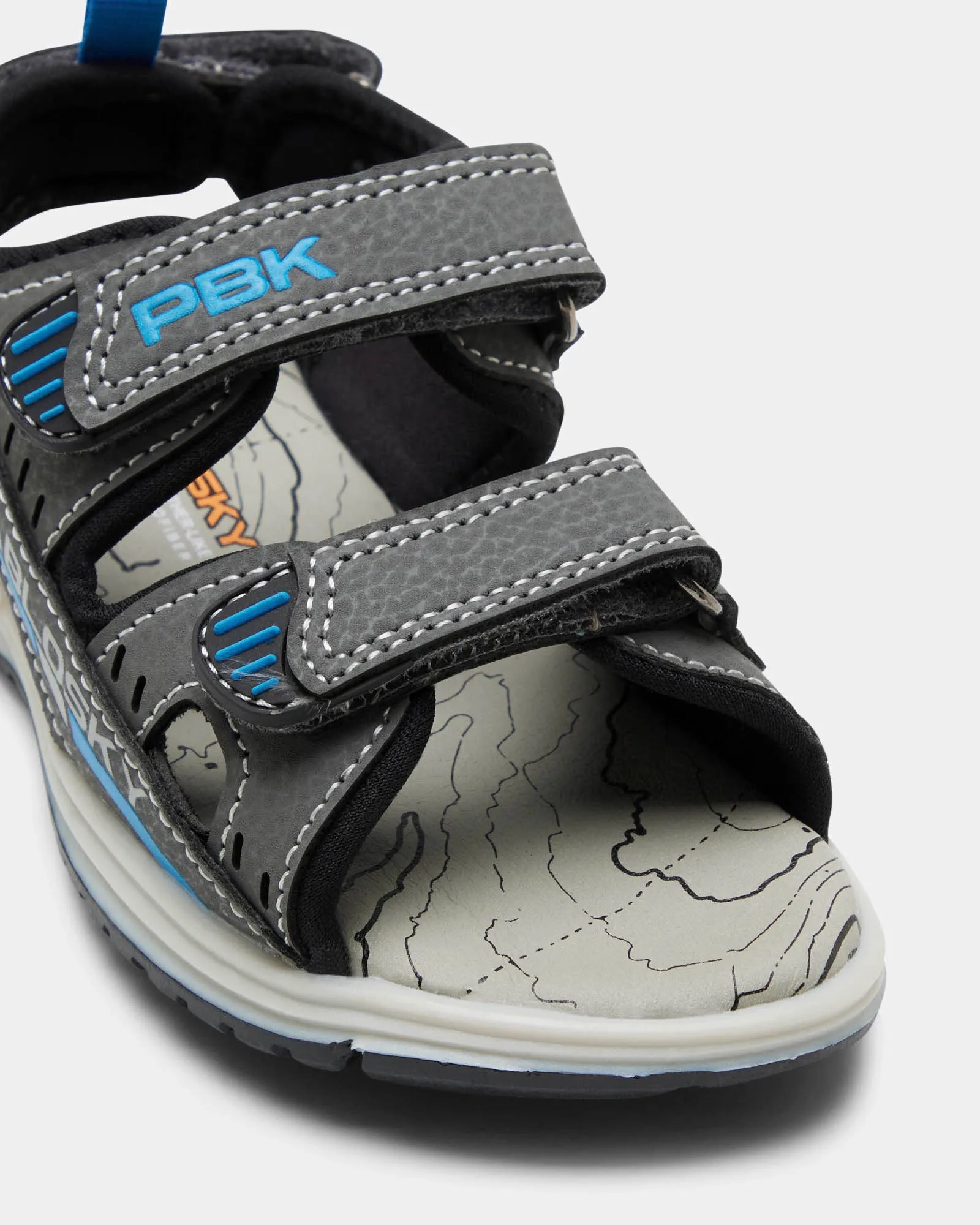 Surf Sandal 9736 Youth Grey/Blue