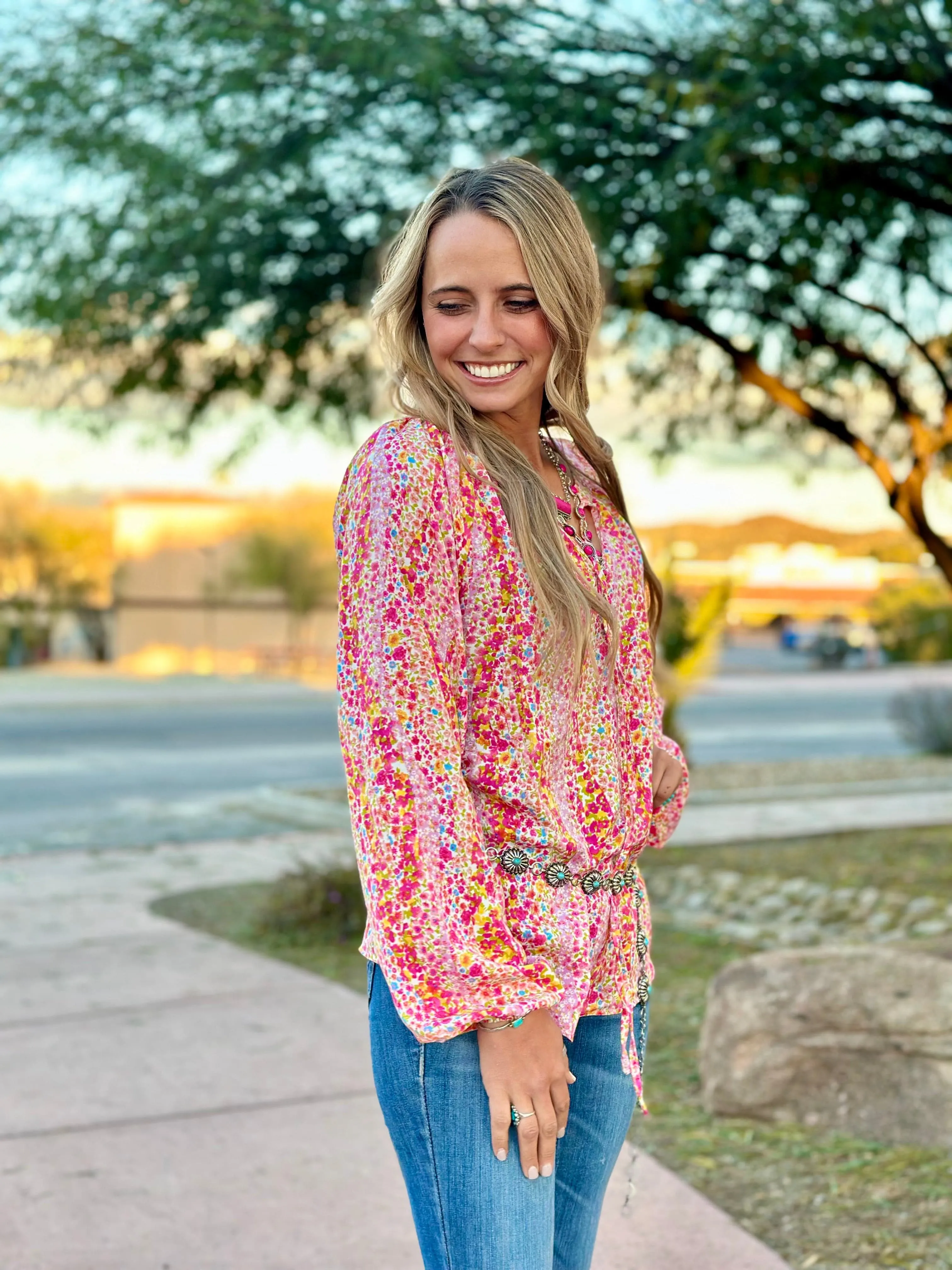 The Frisco Floral Top