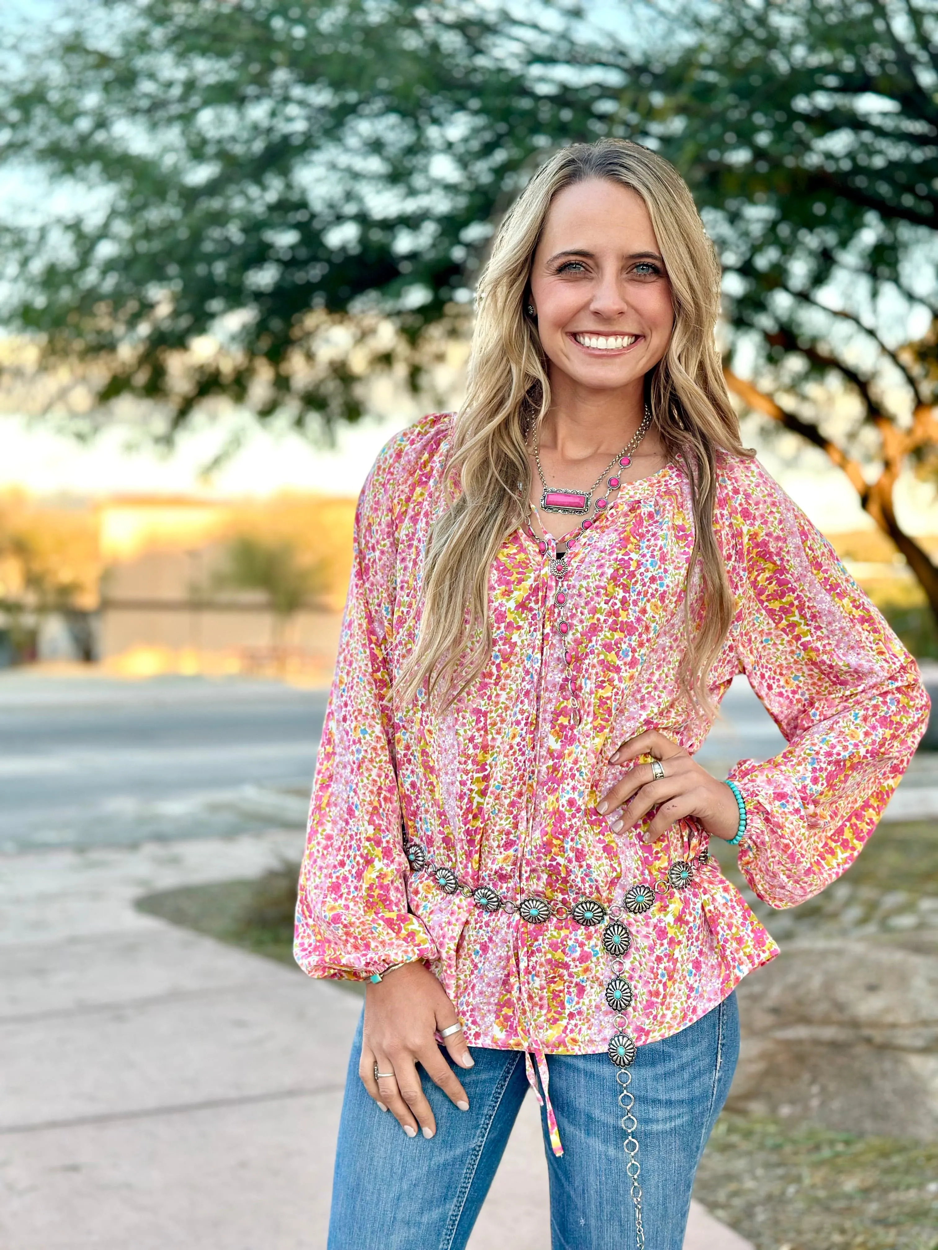 The Frisco Floral Top